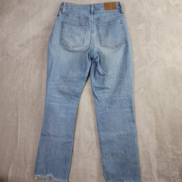 Madewell Denim Wash The Curvy Perfect Destroyed Vintage Women's Jeans | Size 27 - Picture 11 of 11